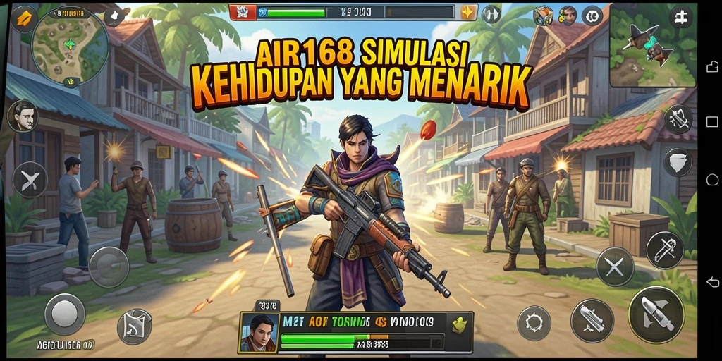 Tangkapan layar game menunjukkan pemain menikmati interaksi sosial.