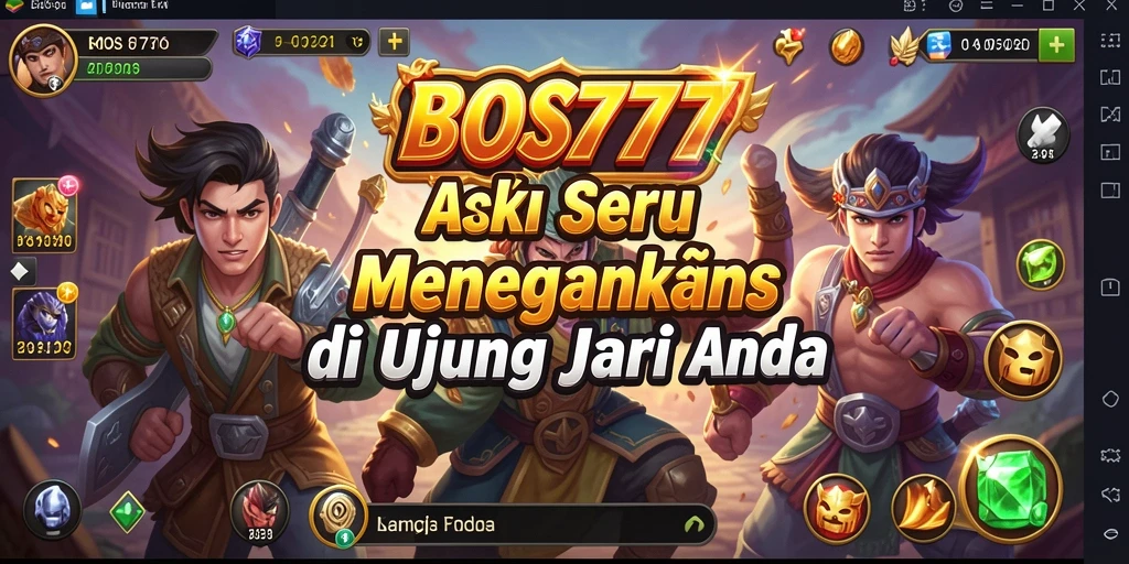 Tampilan gameplay yang mendebarkan dari <strong>BOS777</strong>, penuh aksi dan strategi.