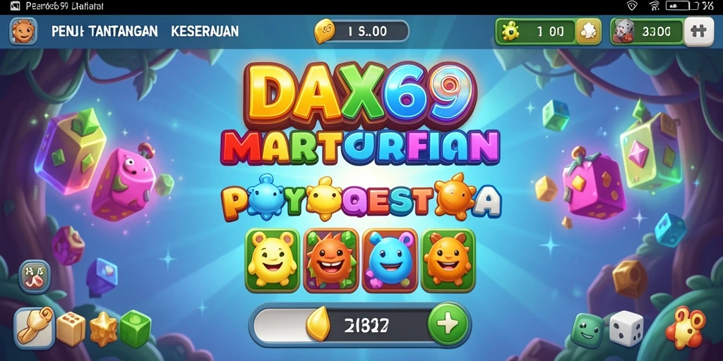 Gameplay penuh warna dan seru dari DAX69.