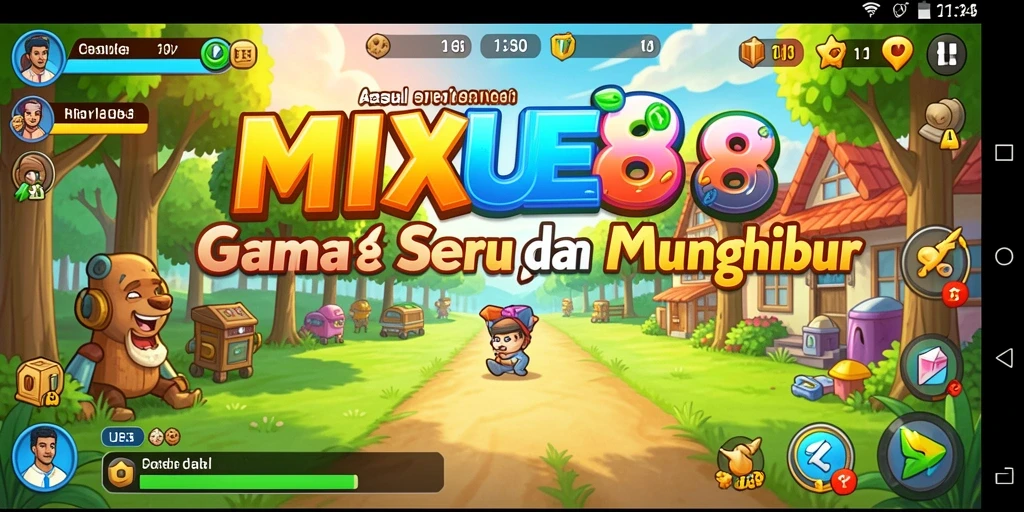 Screenshot gameplay <strong>MIXUE88</strong> menunjukkan keseruan permainan mini.