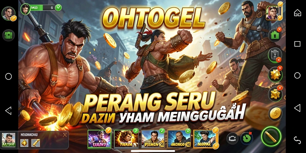 Tangkapan layar gameplay OHTOGEL menampilkan aksi seru yang mendebarkan.