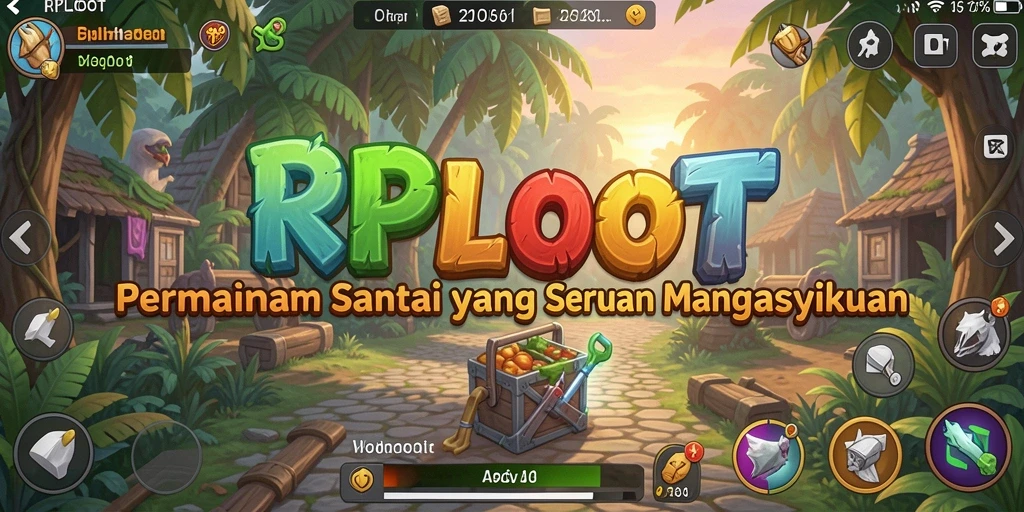 Tampilan gameplay seru dan interaktif di RPLOOT.