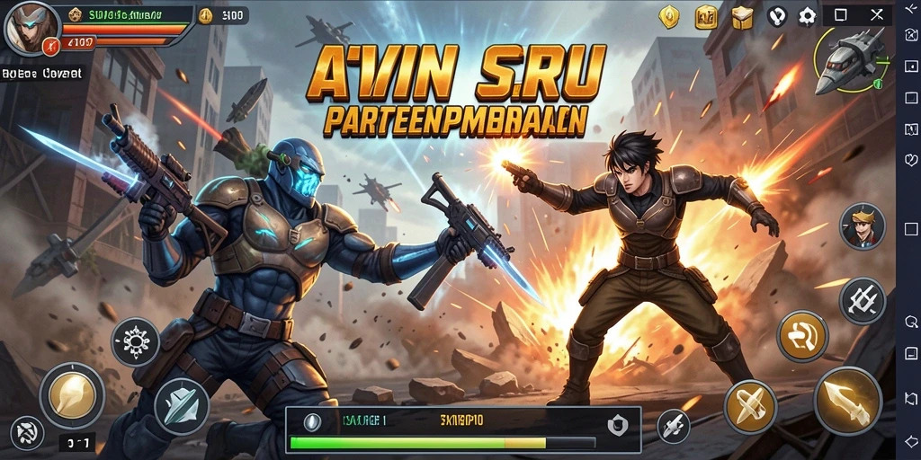 Tampilan gameplay mendebarkan dalam SVIP1 dengan aksi yang intens.