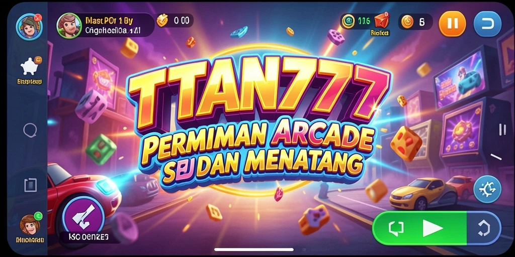 Tampilan gameplay seru dan menantang dari TITAN777.